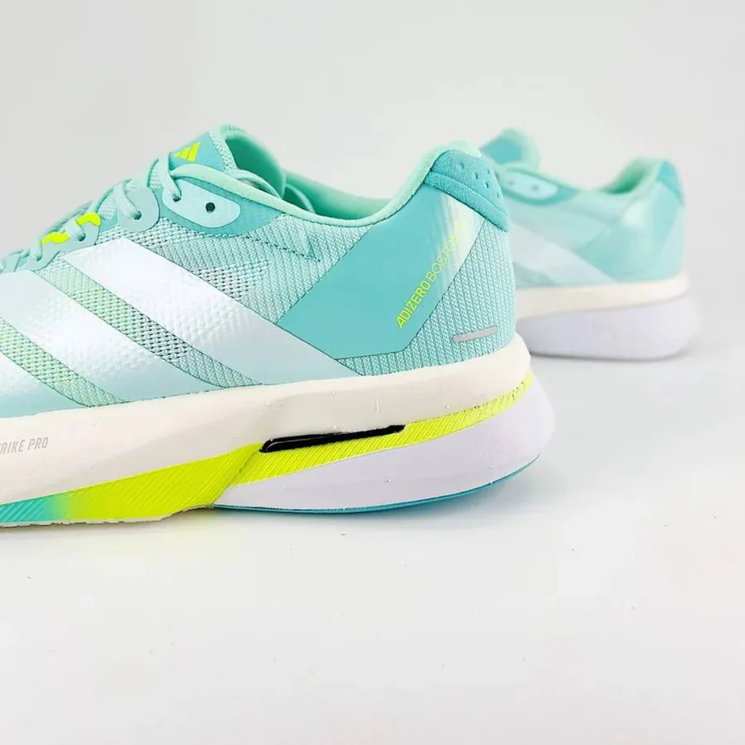 Adidas Adizero Boston 13 Flash Aqua/Metálico/Verde Limão