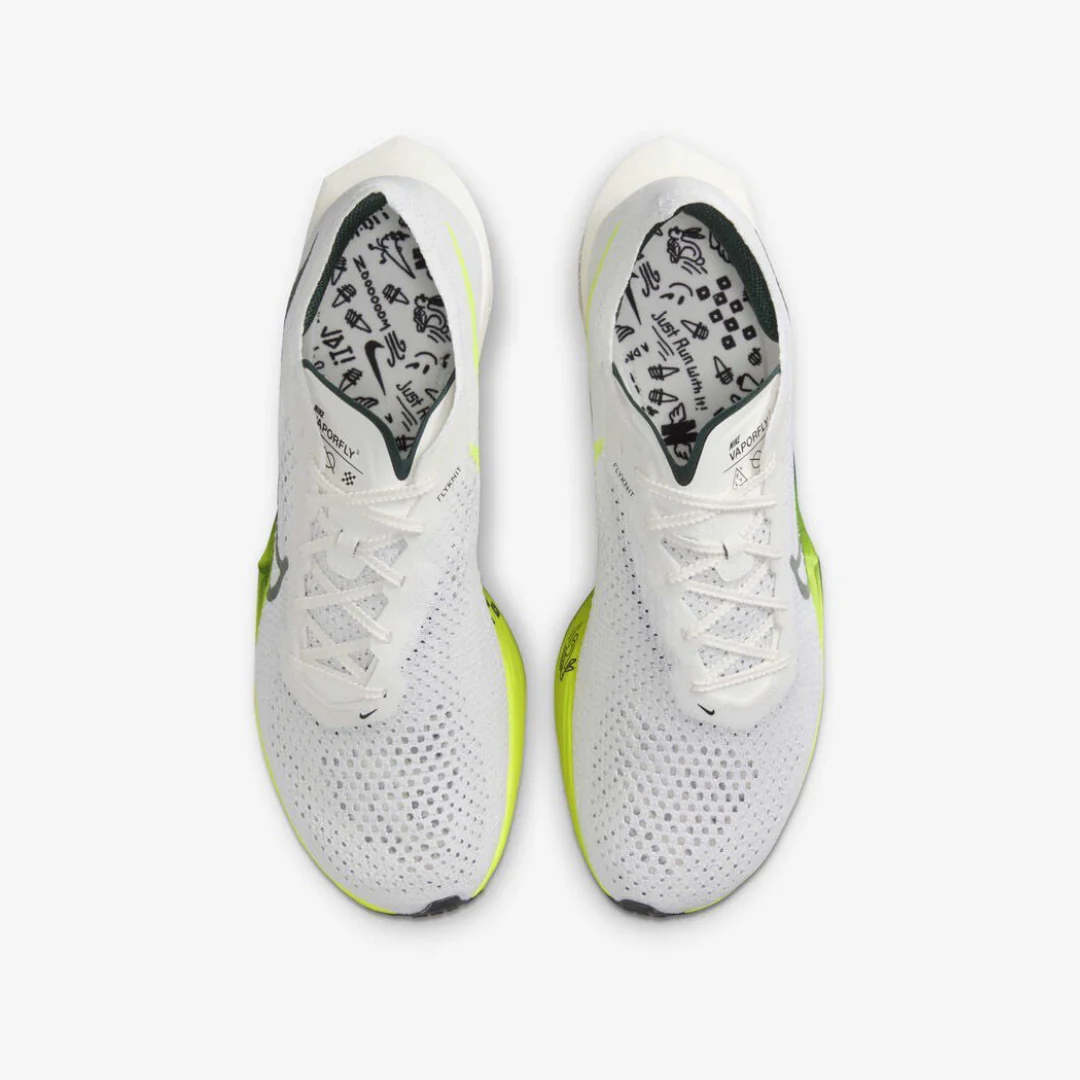 Nike Air Zoom X Vaporfly Next%3 Road Racing - Branco\Verde Pro