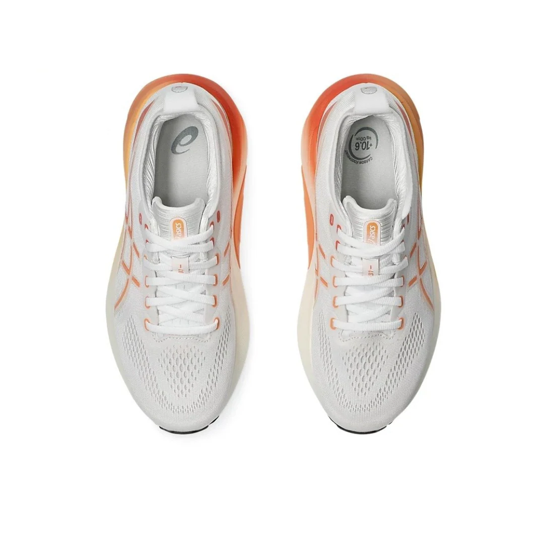 Asics Gel Kayano 31 - Branco com Laranja