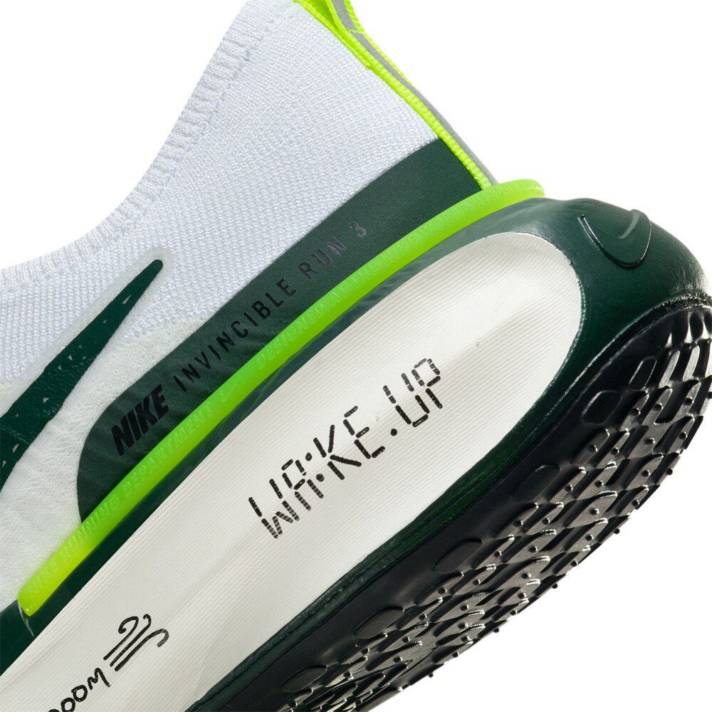 Nike Invincible Run 3 - White Pro Green Volt Black