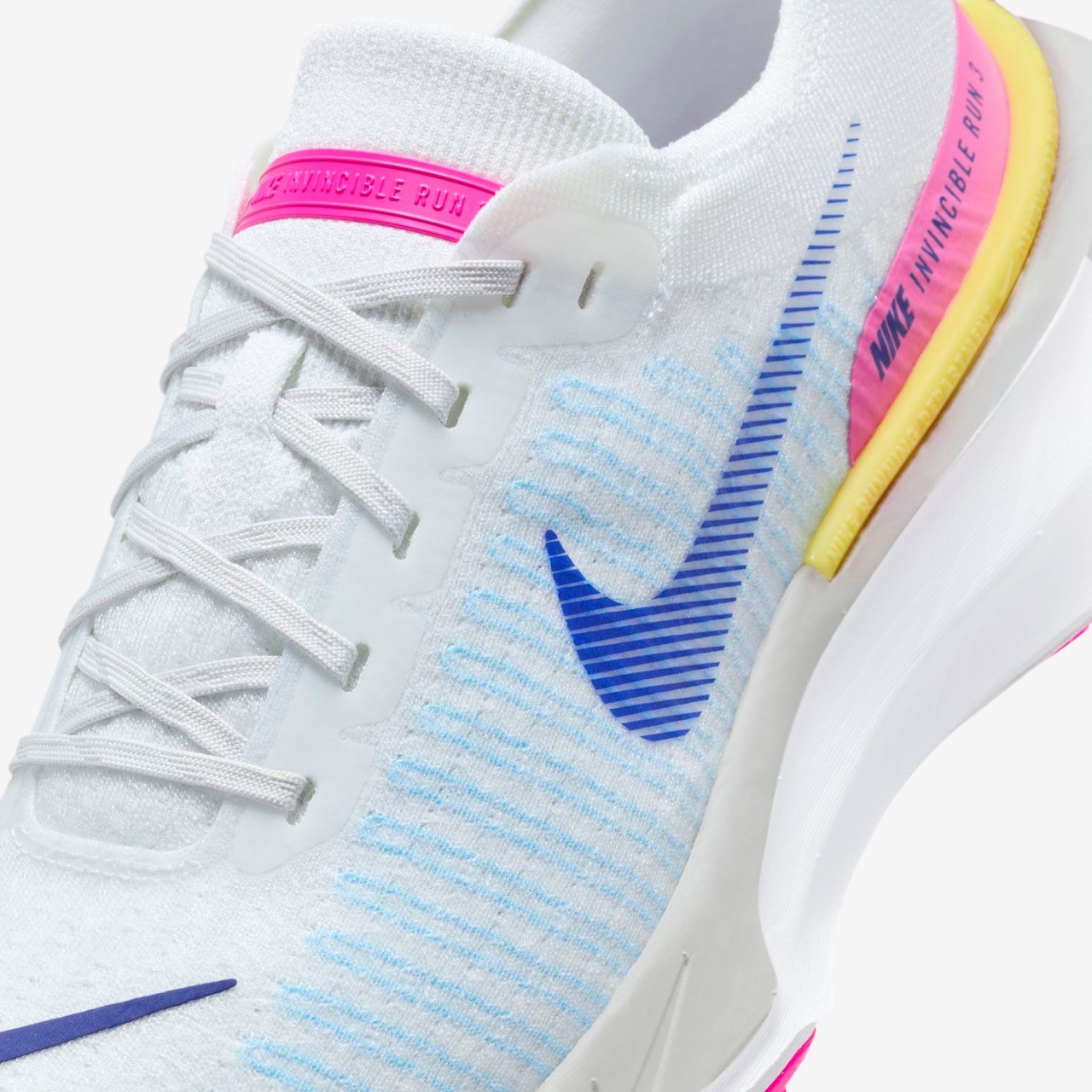 Nike Invincible Run 3 - Branco Rosa