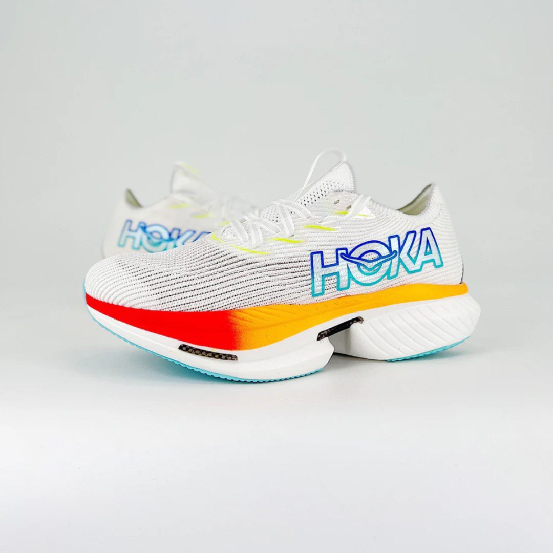 Hoka Cielo X1 Unissex - Frost\Cerise
