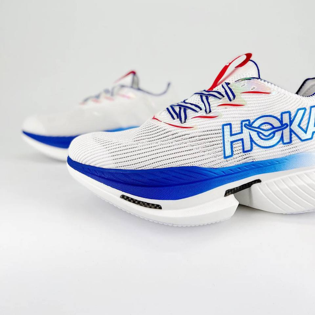 Hoka Cielo X1 Unissex - White\Virtual Blue