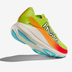 Hoka Rocket X 2 Unissex - Verde\Laranja