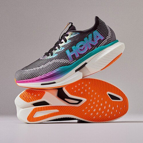 Hoka Cielo X1 Unissex - Preto\Electric Aqua