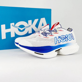 Hoka Cielo X1 Unissex - White\Virtual Blue