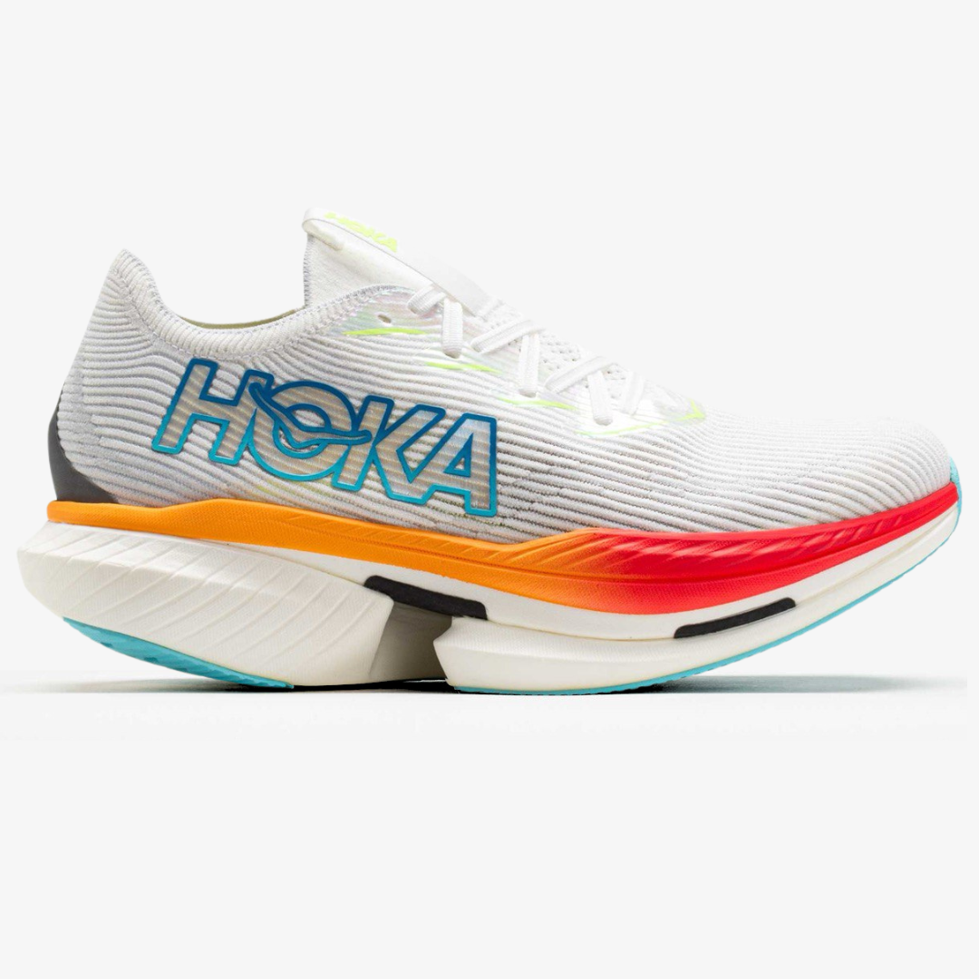 Hoka Cielo X1 Unissex - Frost\Cerise