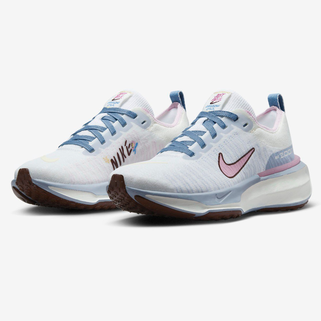 Nike Invincible Run 3 - Azul\Rosa
