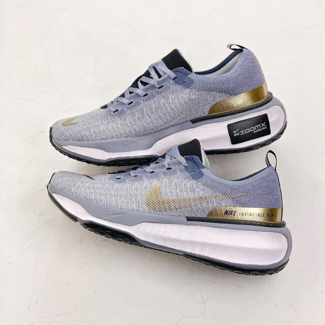 Nike Invincible Run 3 - Azul Dourado