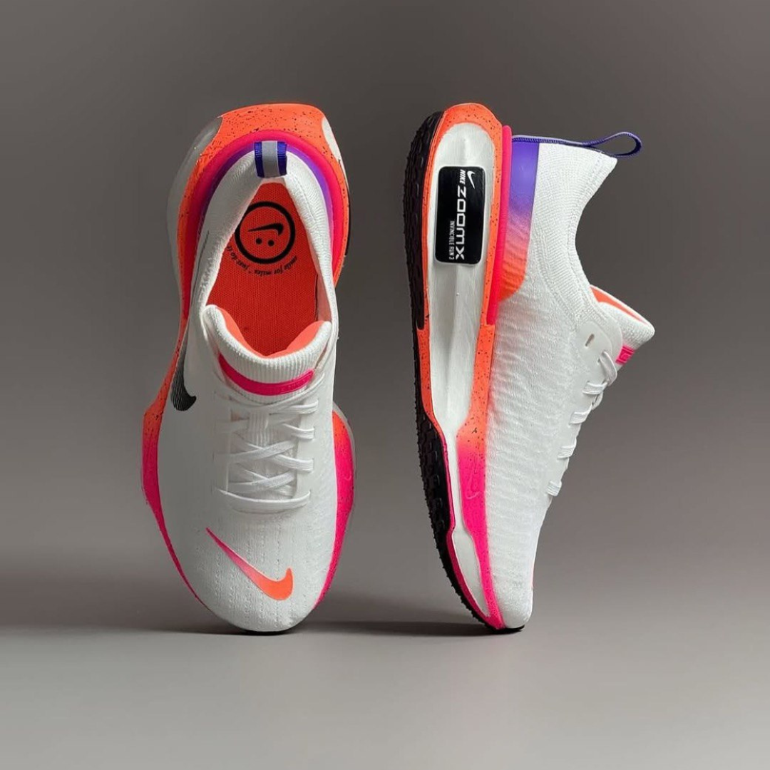 Nike Invincible Run 3 - Branco\Hyper Rosa