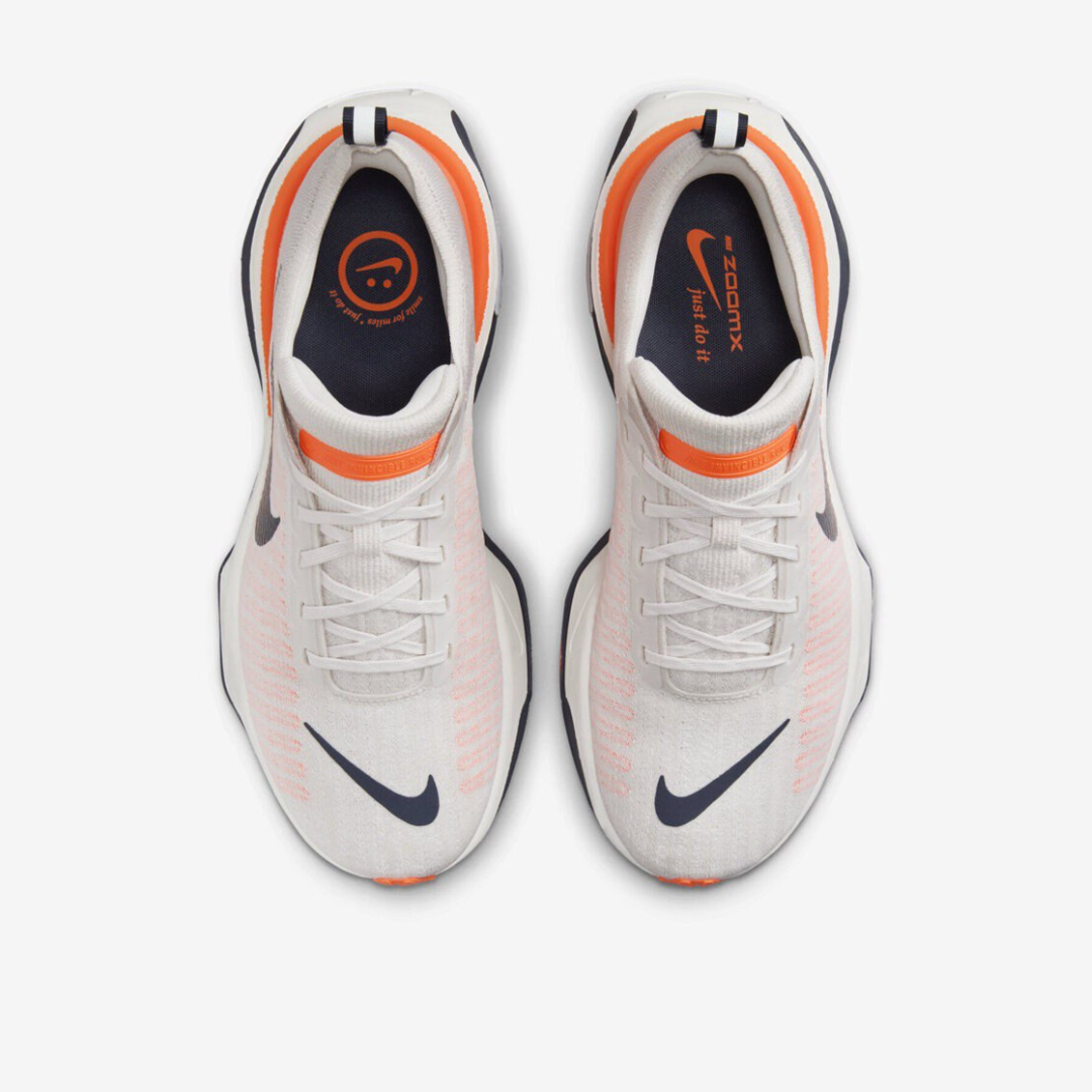 Nike Invincible Run 3 - Laranja\Branco