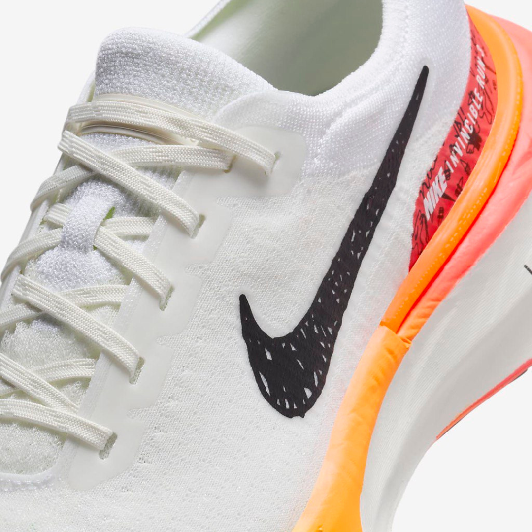 Nike Invincible Run 3 - White Bright Crimson