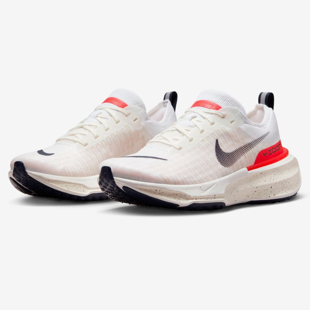 Nike Invincible Run 3 - Branco Vermelho
