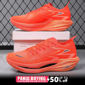 Running Shoes Speciality Carbon Board Marathon Men Sports Breathable Lightweight Women's Comfortable Athletic Nonskid Sneakers ﻿