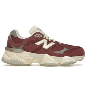 New Balance 9060 Sea Salt Washed Burgundy