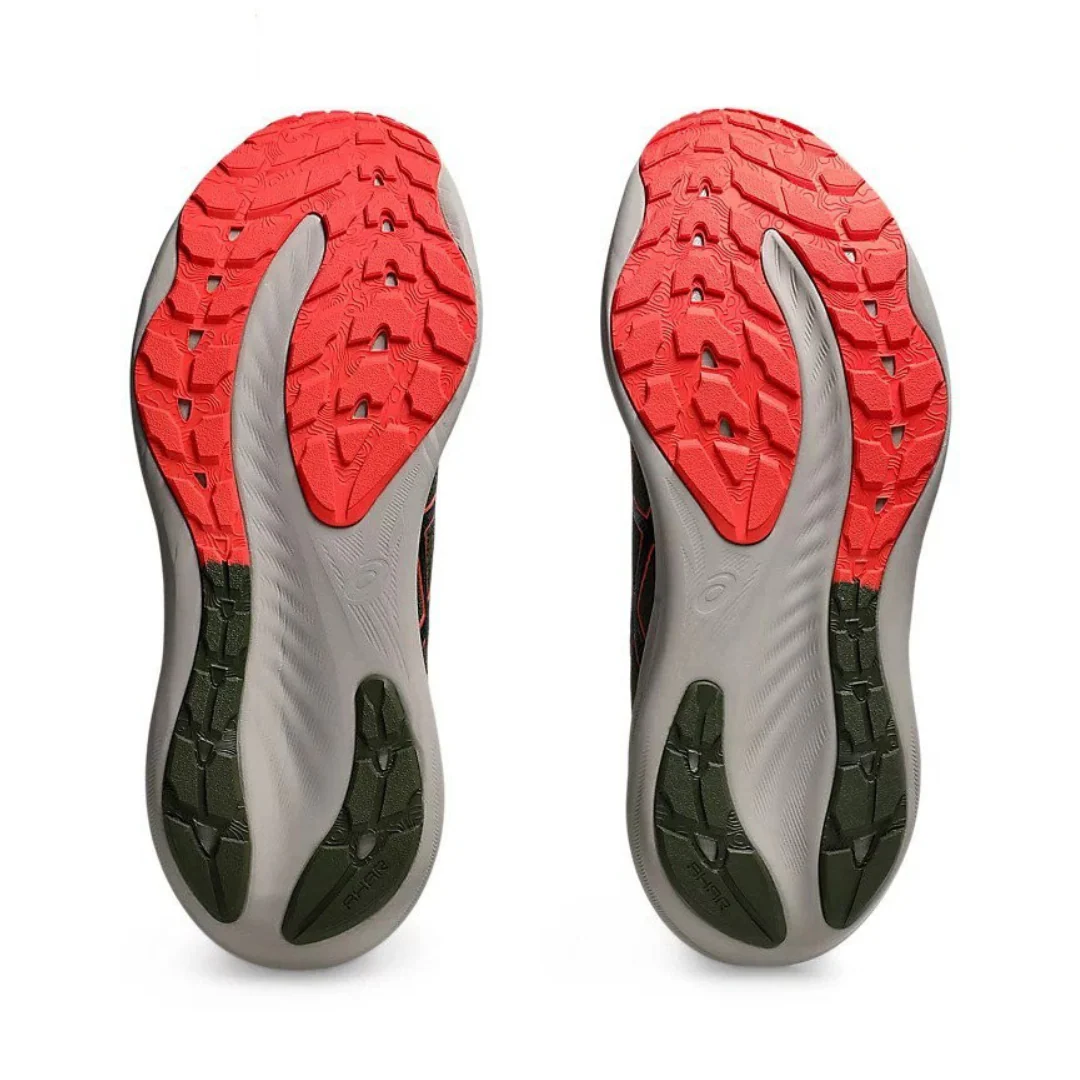 Asics Gel Nimbus 26 Paris - Verde Oliva/Vermelho