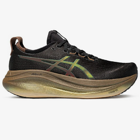 Asics Gel Nimbus 27 - Preto/Dourado