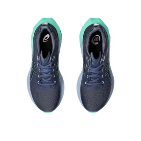 Asics NovaBlast 4 Azul Marinho com Verde e Azul