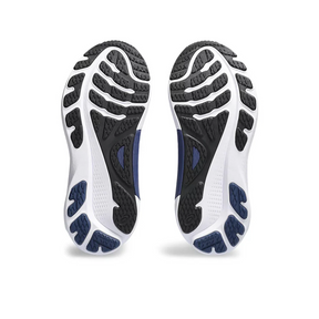 Asics Gel Kayano 30 - Branco com Azul Marinho e Dourado