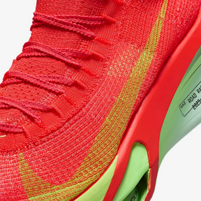 Nike Air Zoom X Alphafly Next% 3 - Carmesim Bright - Lime Blast - Mint Foam