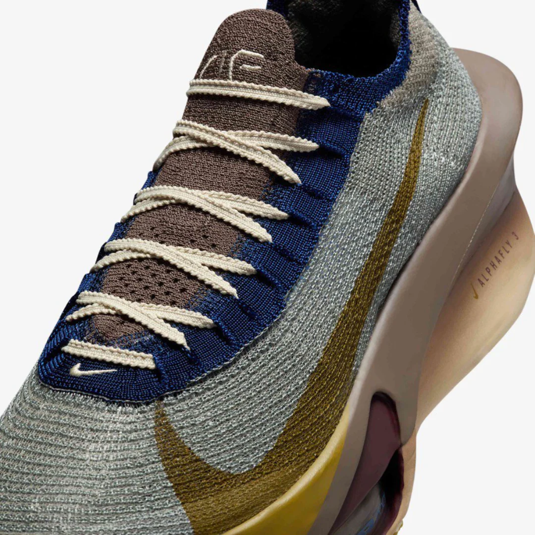 Nike Air Zoom X Alphafly Next% 3 Premium - Marrom Cinza
