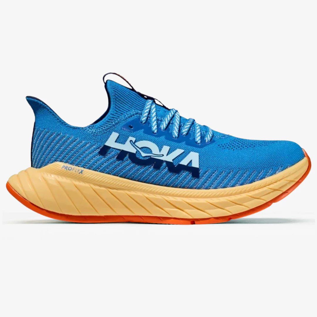 Hoka Carbon X3 - Azul/Laranja