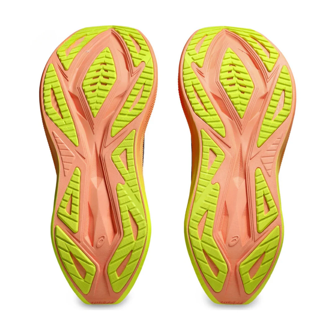 Asics SuperBlast 2 Paris Unissex- Cinza com Verde e Laranja
