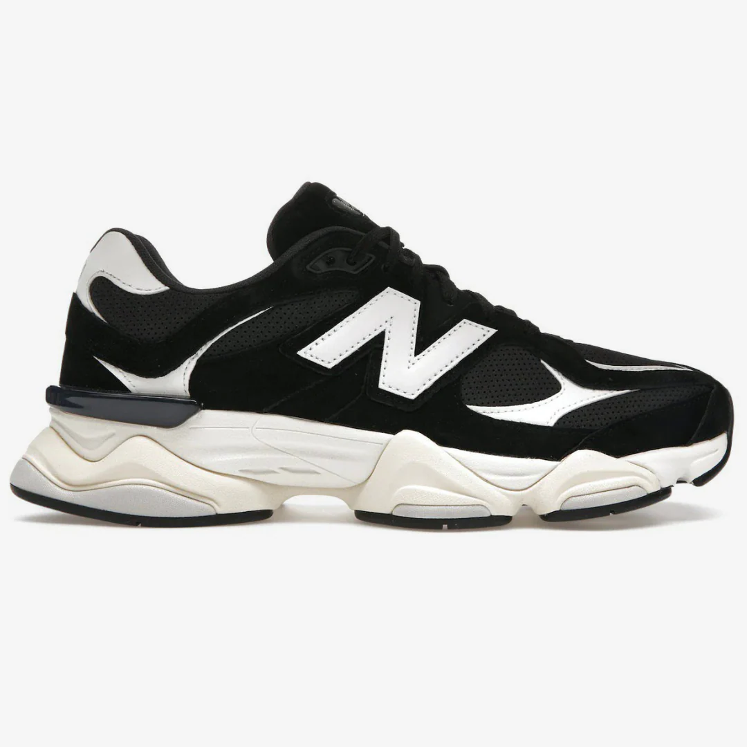 New Balance 9060 Sea Salt Black White