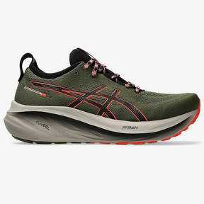 Asics Gel Nimbus 26 Paris - Verde Oliva/Vermelho