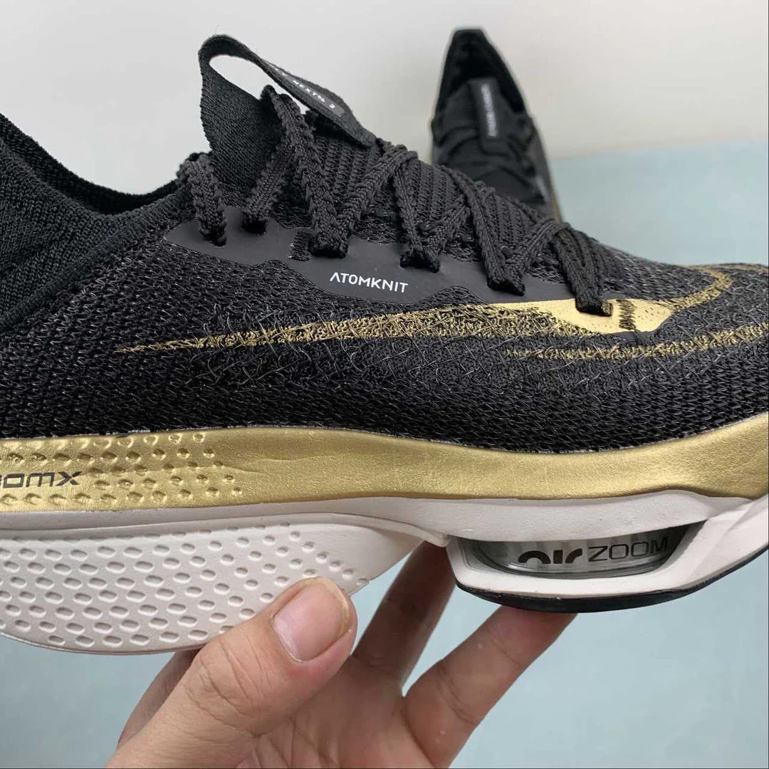 Nike Air Zoom X Alphafly Next% 2 - Preto Dourado