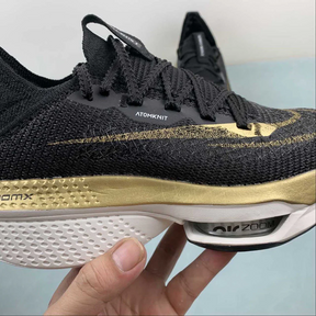 Nike Air Zoom X Alphafly Next% 2 - Preto Dourado