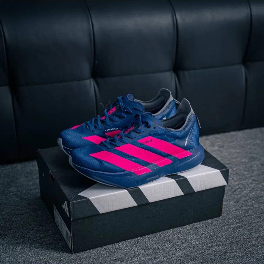 Adidas Adizero Adios Pro 4 Azul Marinho/Rosa