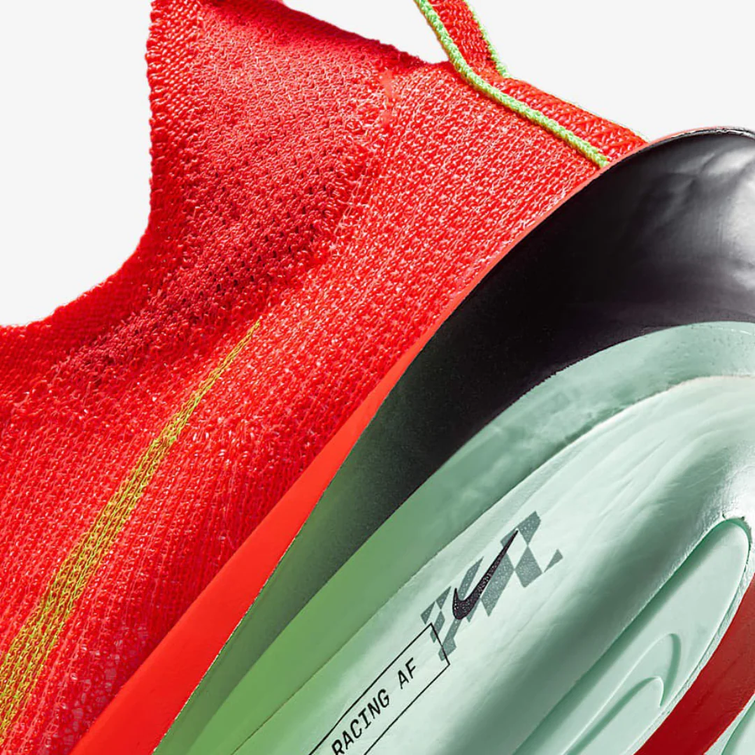 Nike Air Zoom X Alphafly Next% 3 - Carmesim Bright - Lime Blast - Mint Foam