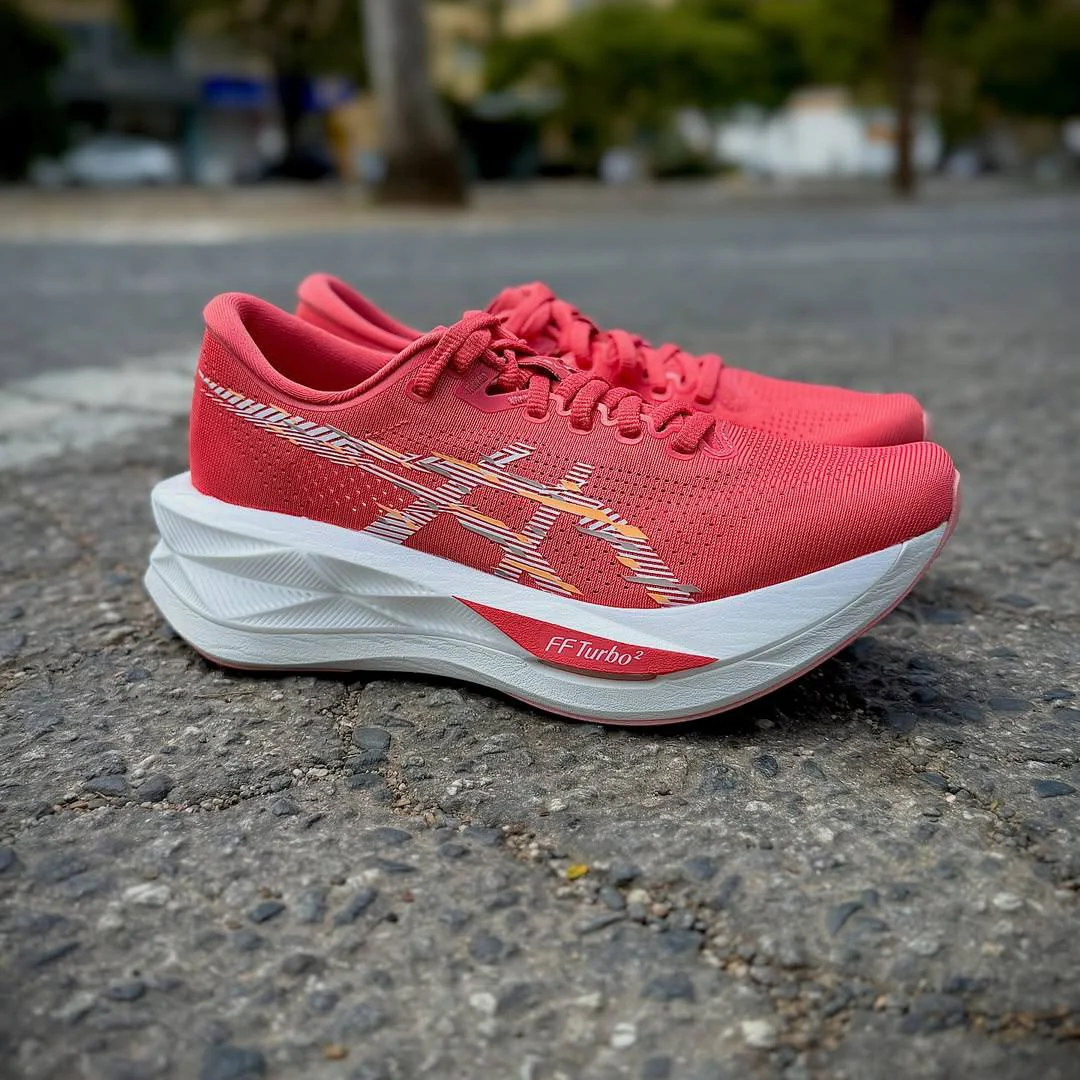 Asics SonicBlast - Rosa Branco