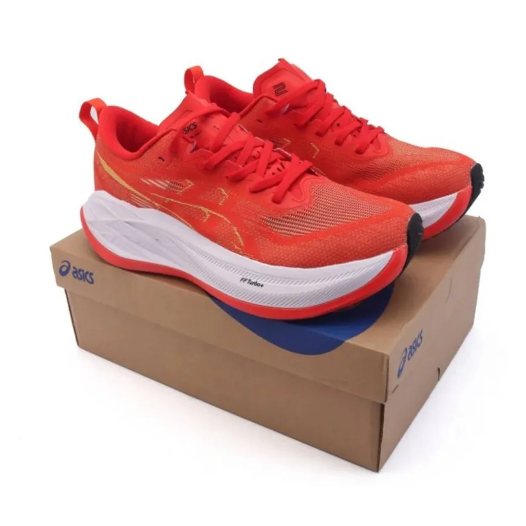 Asics SuperBlast 2 Unissex- Vermelho Branco