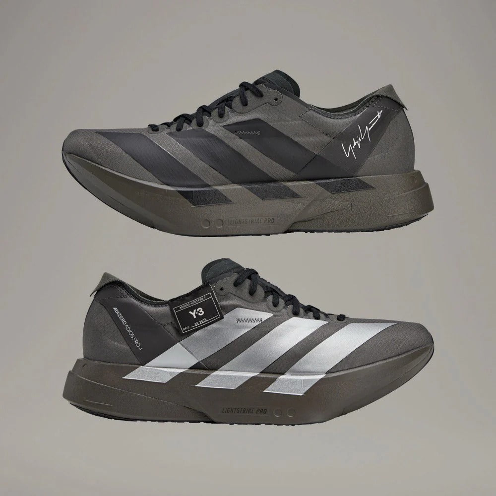Adidas Adizero Adios Pro 4 Y3 Preto/Cinza