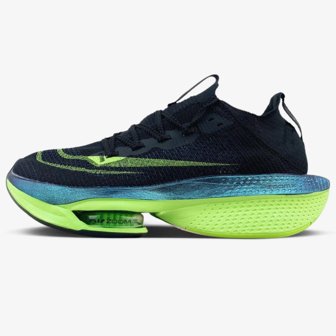 Nike Air Zoom X Alphafly Next% 2 - Azul Marinho e Verde