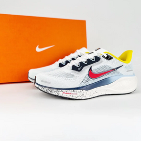Nike Air Zoom Pegasus 41 - Branco\Azul\Amarelo\Verde