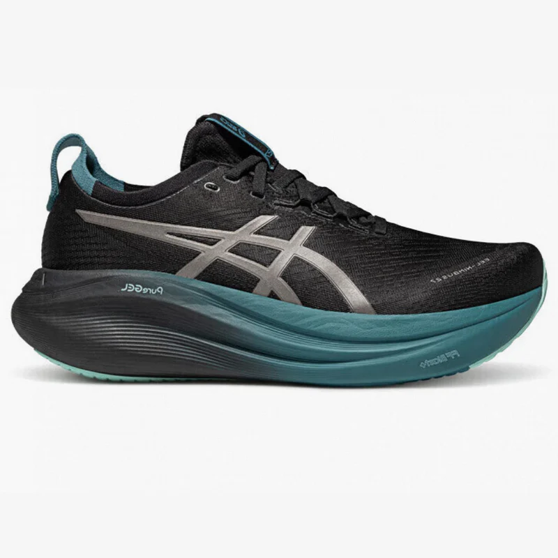 Asics Gel Nimbus 27 - Preto/Verde