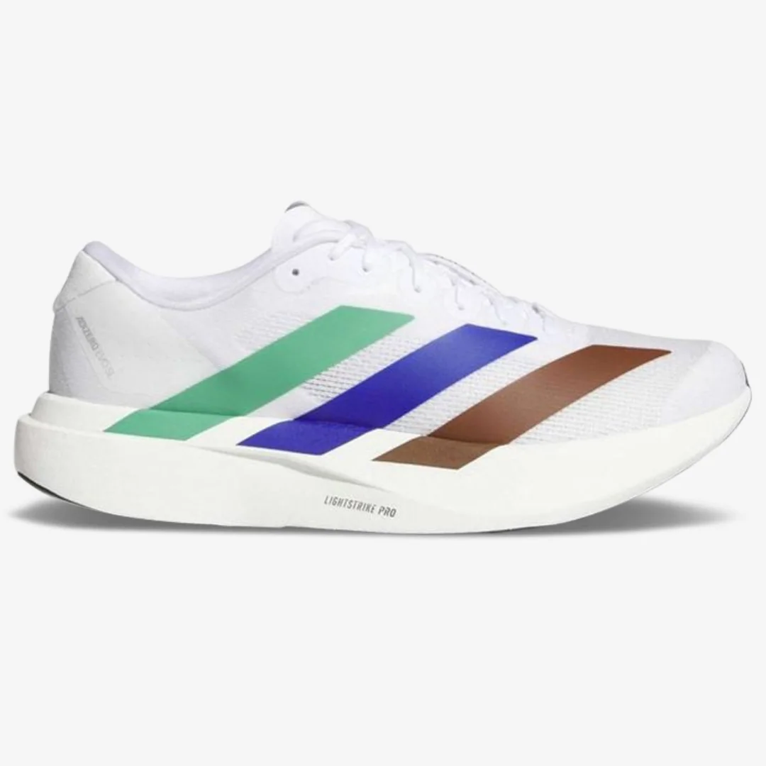 Adidas Adizero EVO SL - Branco/Verde/Azul/Marrom