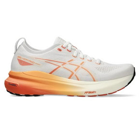 Asics Gel Kayano 31 - Branco com Laranja