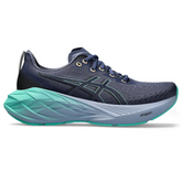 Asics NovaBlast 4 Azul Marinho com Verde e Azul