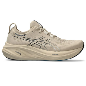 Asics Gel Nimbus 26 - Cinza Bege e Preto