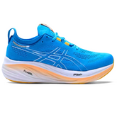 Asics Gel Nimbus 26 - Azul e Laranja