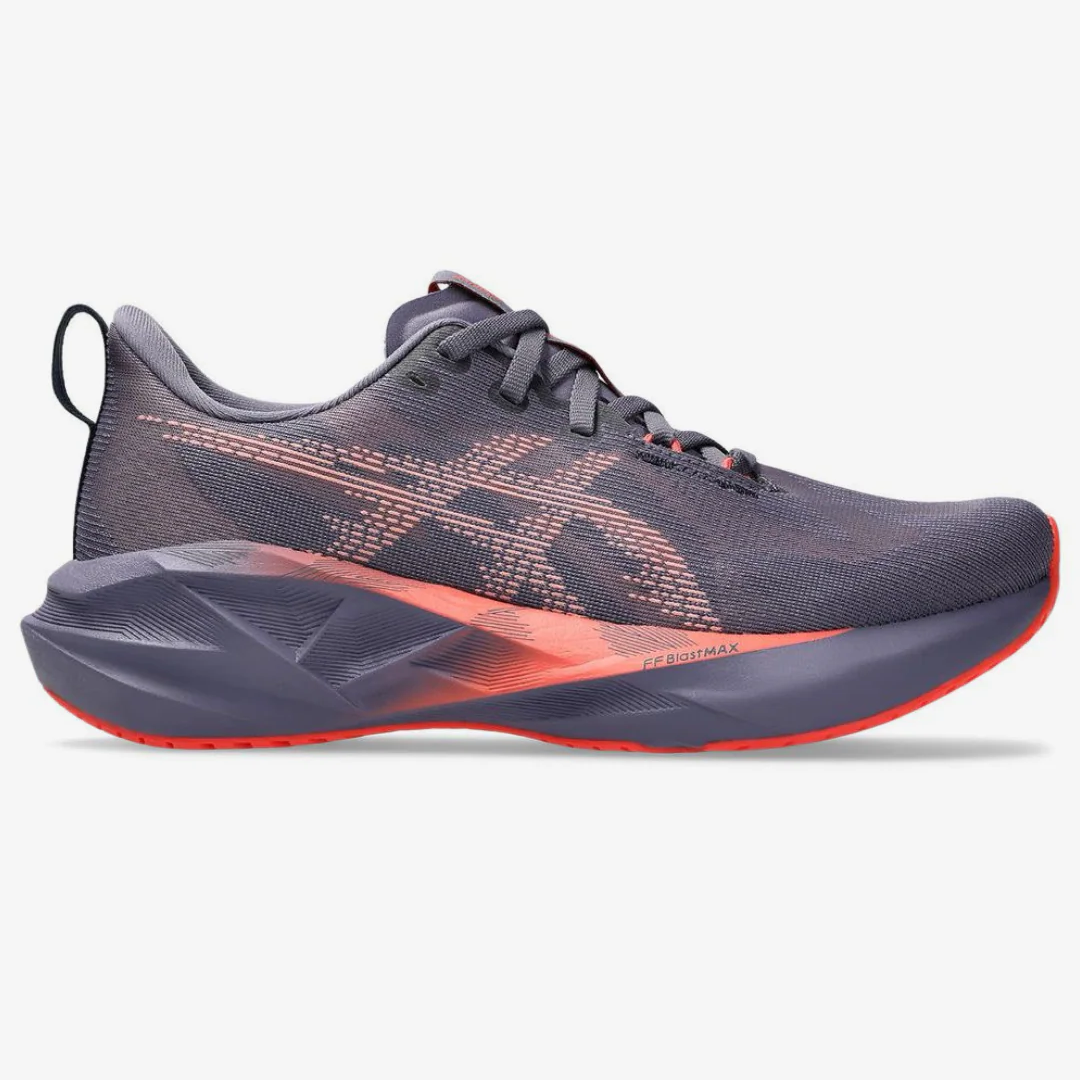 Asics NovaBlast 5 Roxo com Vermelho