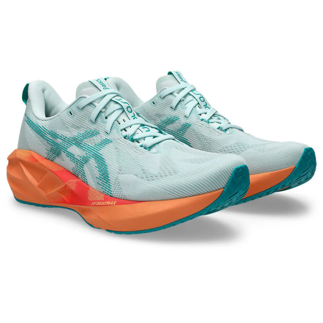 Asics NovaBlast 5 - Verde  com Laranja