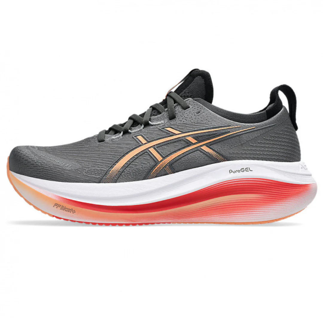 Asics Gel Nimbus 27 - Cinza/Laranja