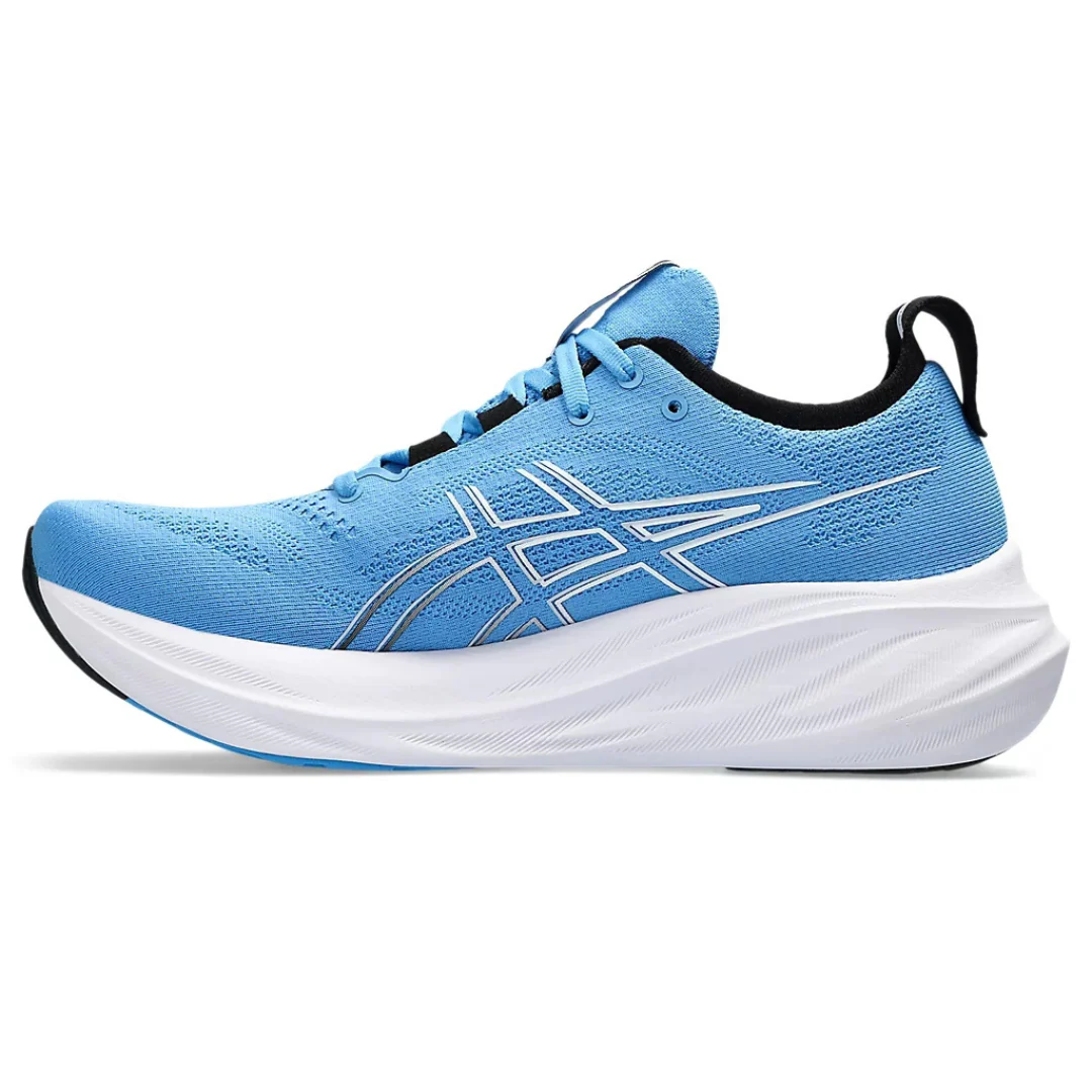 Asics Gel Nimbus 26 - Azul com Branco e Preto