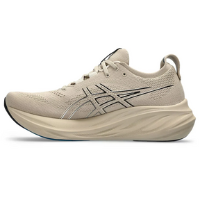 Asics Gel Nimbus 26 - Cinza Bege e Preto