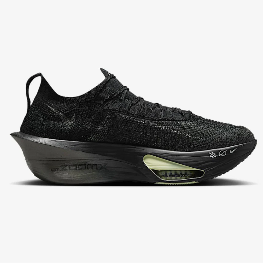 Nike Air Zoom X Alphafly Next% 3 - Preto - Olive Aura - Prateado Metalizado